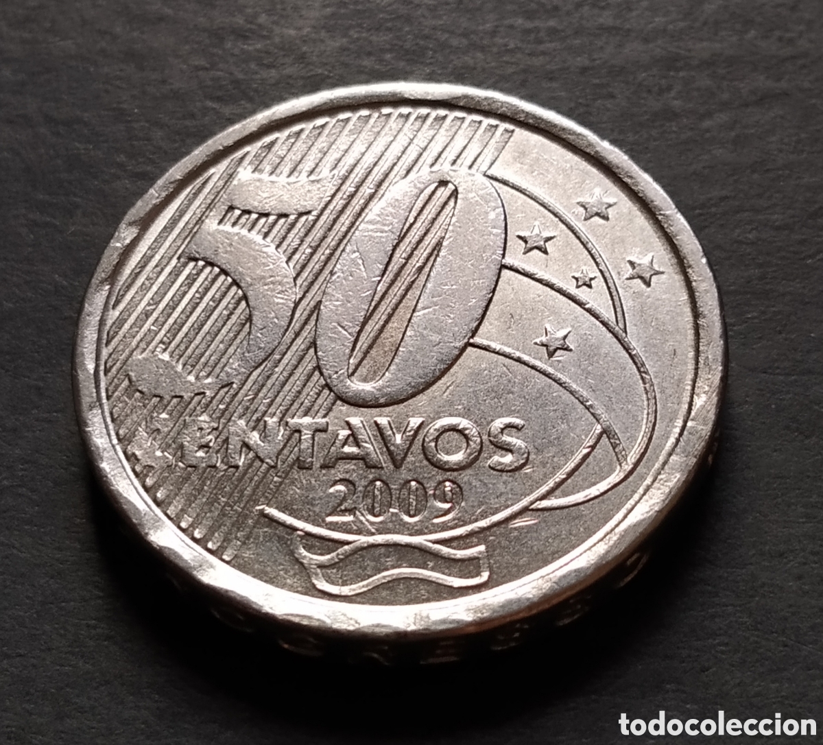 Monedas antiguas de Am&eacute;rica: MONEDA - BRASIL 50 CENTAVOS 2009 - Foto 3