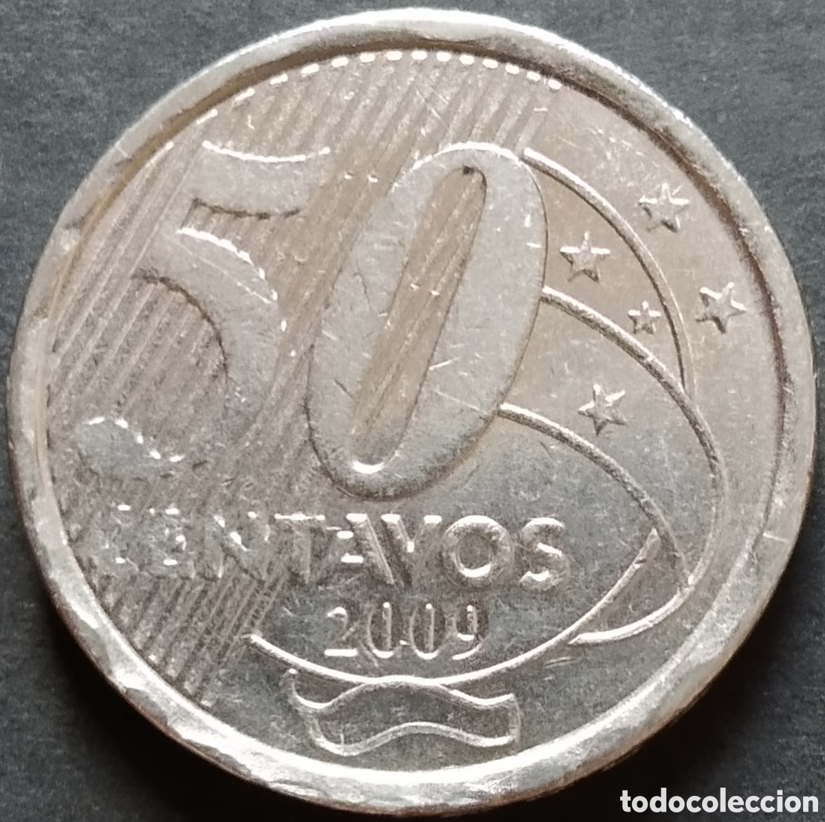 Monedas antiguas de Am&eacute;rica: MONEDA - BRASIL 50 CENTAVOS 2009 - Foto 1