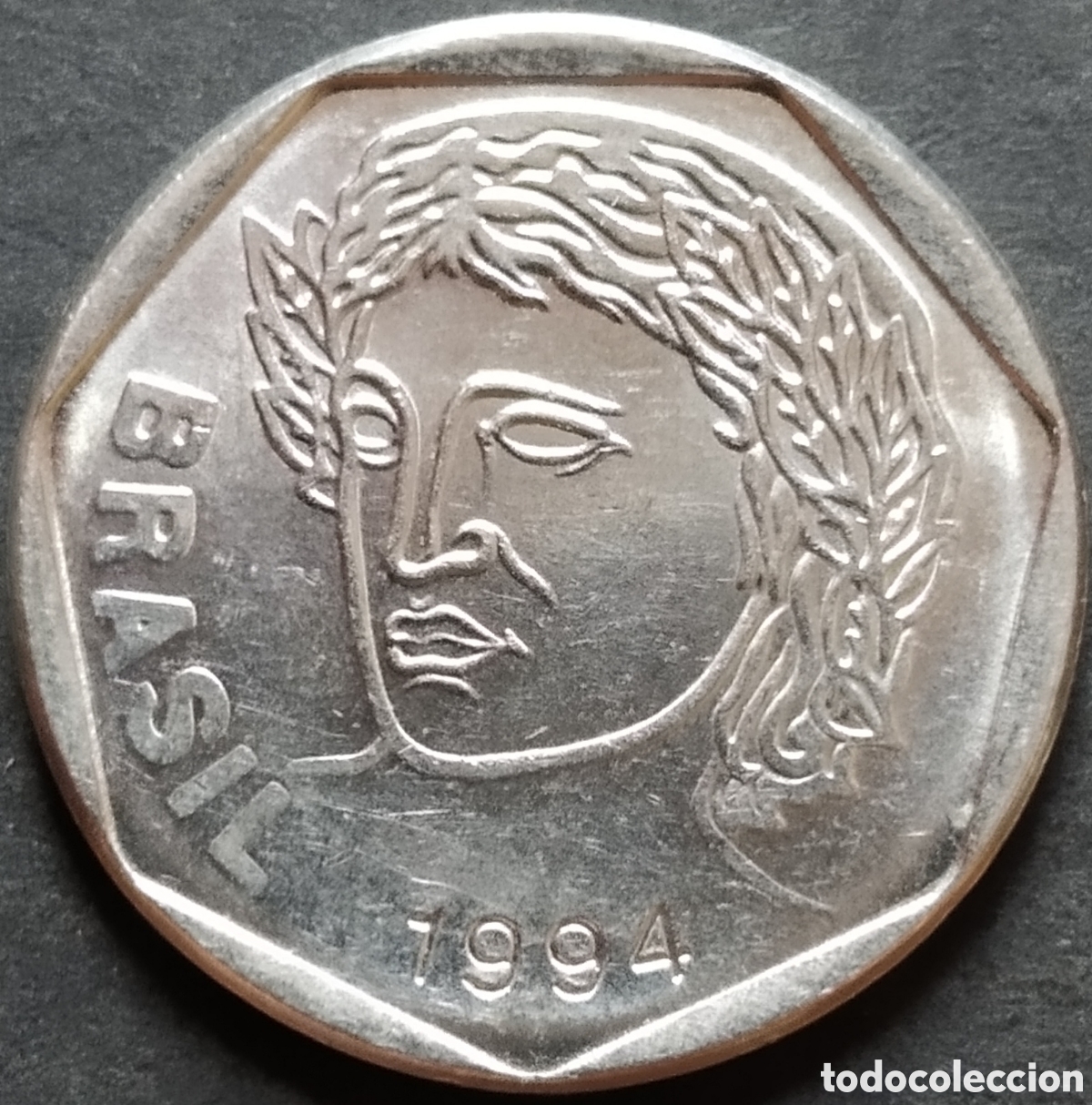 Monedas antiguas de Am&eacute;rica: MONEDA - BRASIL 25 CENTAVOS 1994 - Foto 2