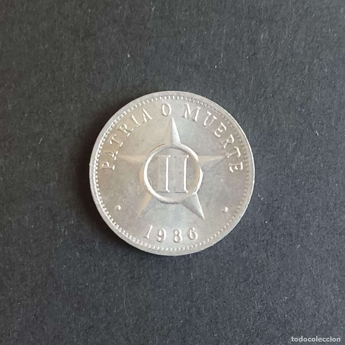 Monedas antiguas de Am&eacute;rica: CUBA. 2 centavos 1986. - Foto 1
