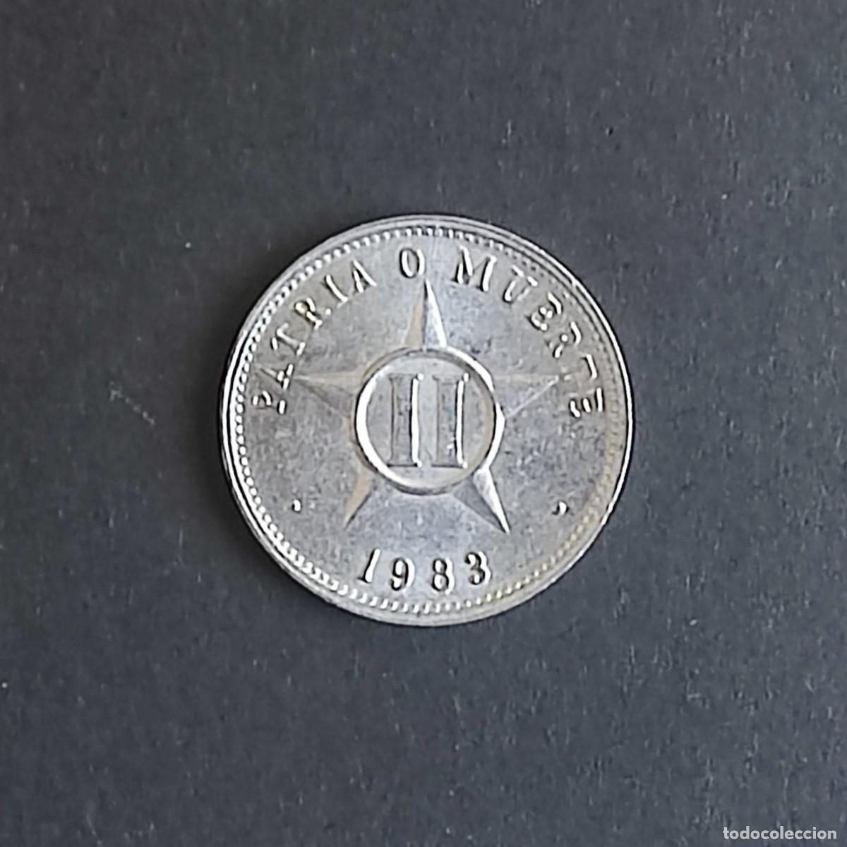 Monedas antiguas de Am&eacute;rica: CUBA. 2 centavos 1983. - Foto 1