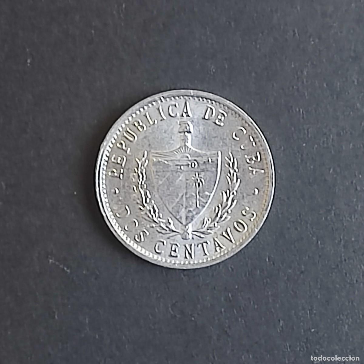 Monedas antiguas de Am&eacute;rica: CUBA. 2 centavos 1983. - Foto 2