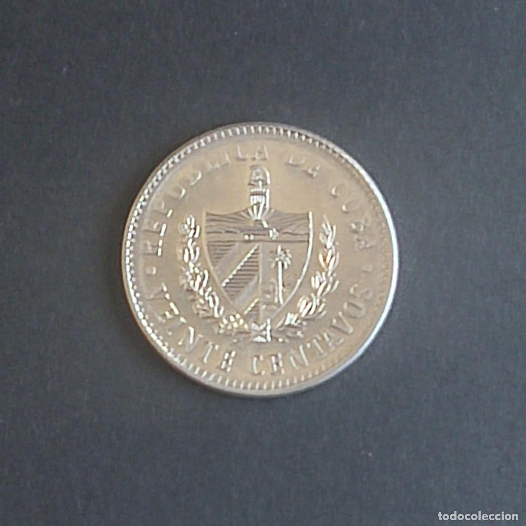 Monedas antiguas de Am&eacute;rica: CUBA. 20 centavos 2009. S/C - Foto 2