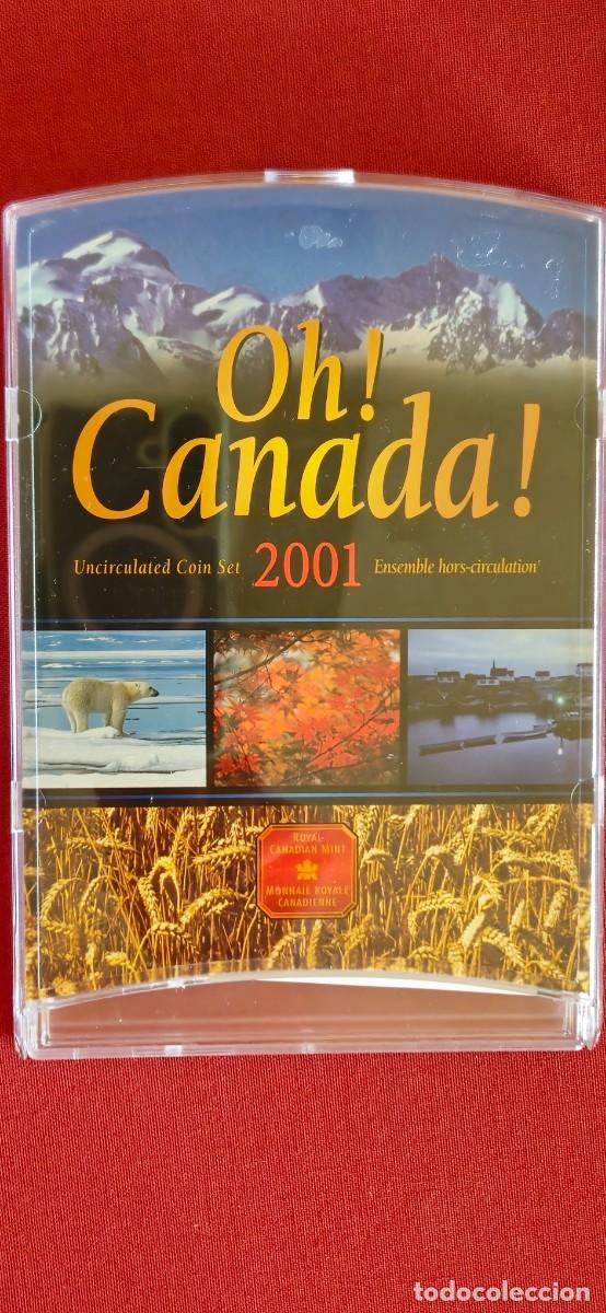 Monedas antiguas de Am&eacute;rica: CANAD&Aacute;, COIN SET 2001, OH! CANADA!. - Foto 1