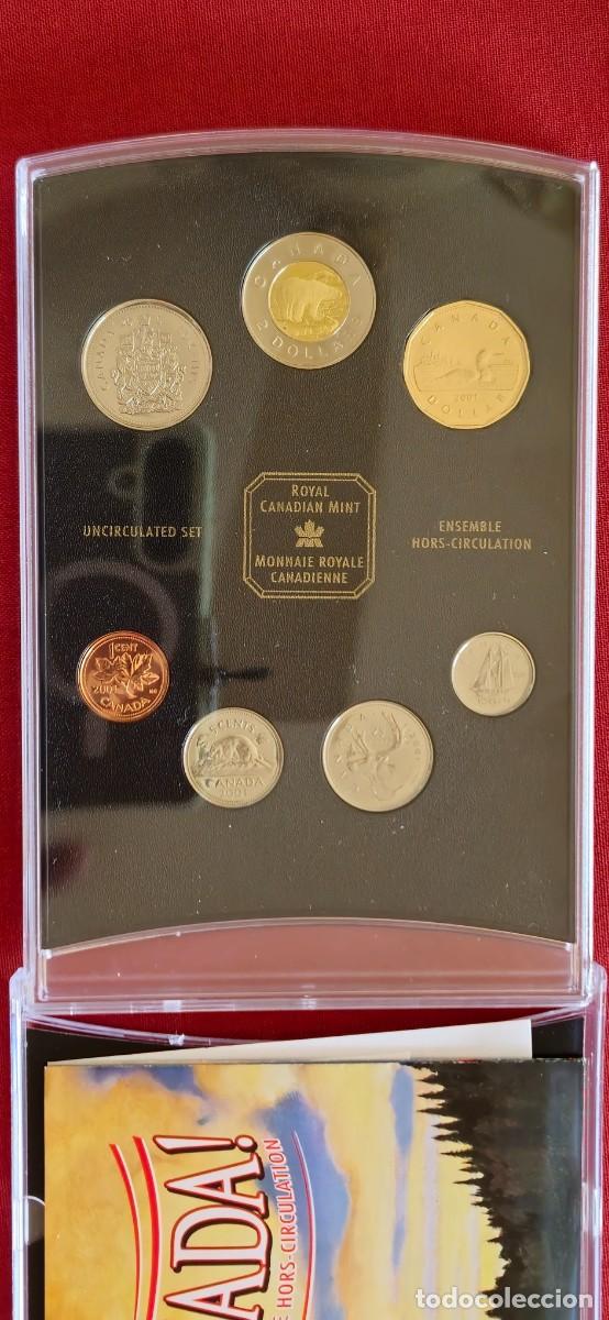 Monedas antiguas de Am&eacute;rica: CANAD&Aacute;, COIN SET 2001, OH! CANADA!. - Foto 3