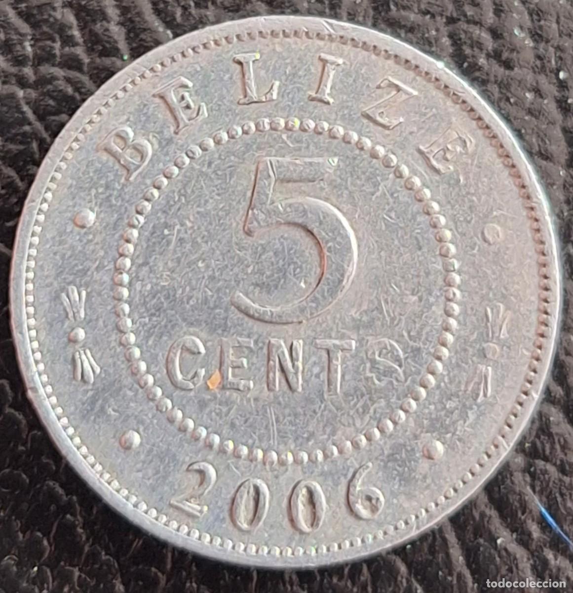 Monedas antiguas de Am&eacute;rica: 5 centavos 2006 - Belize - Foto 1