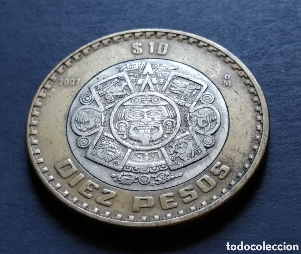 Monedas antiguas de Am&eacute;rica: MONEDA - MEXICO 10 PESOS 2007 - Foto 3