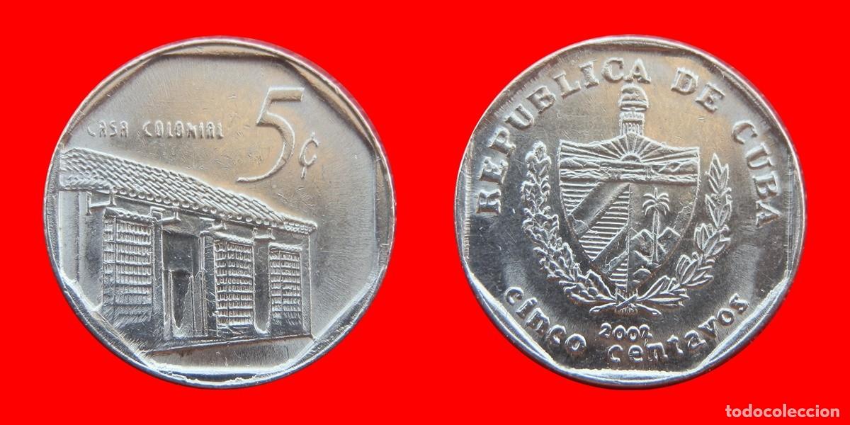 Monedas antiguas de Am&eacute;rica: 5 CENTAVOS 2002 CUBA-113808 - Foto 1