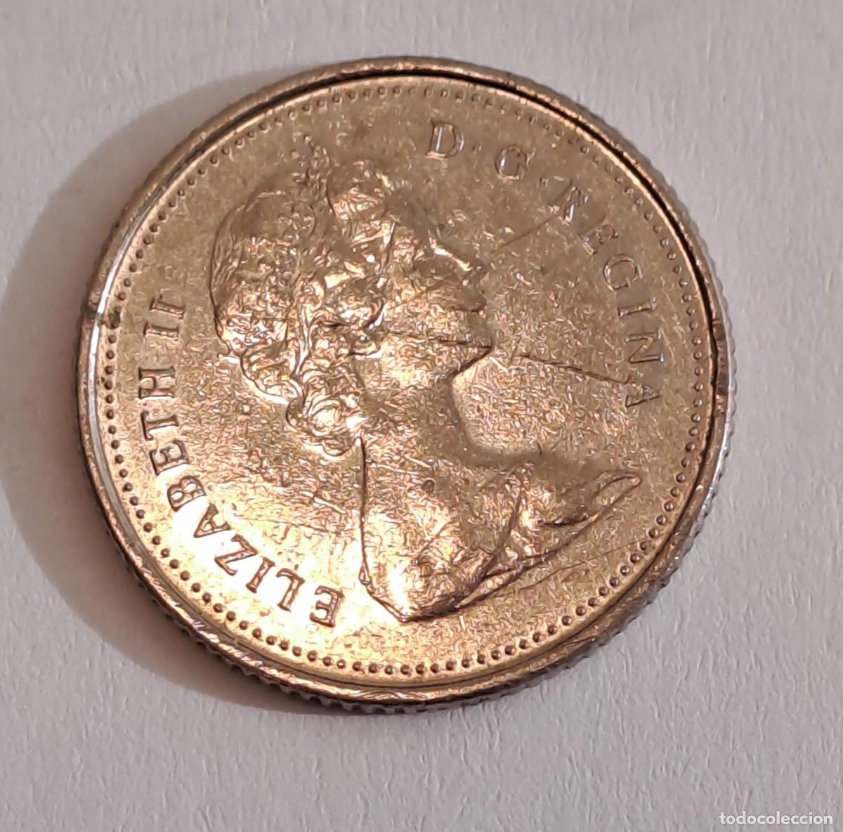 Monedas antiguas de Am&eacute;rica: MONEDA CANADA 10 CENTAVOS A&Ntilde;O 1980 - Foto 2