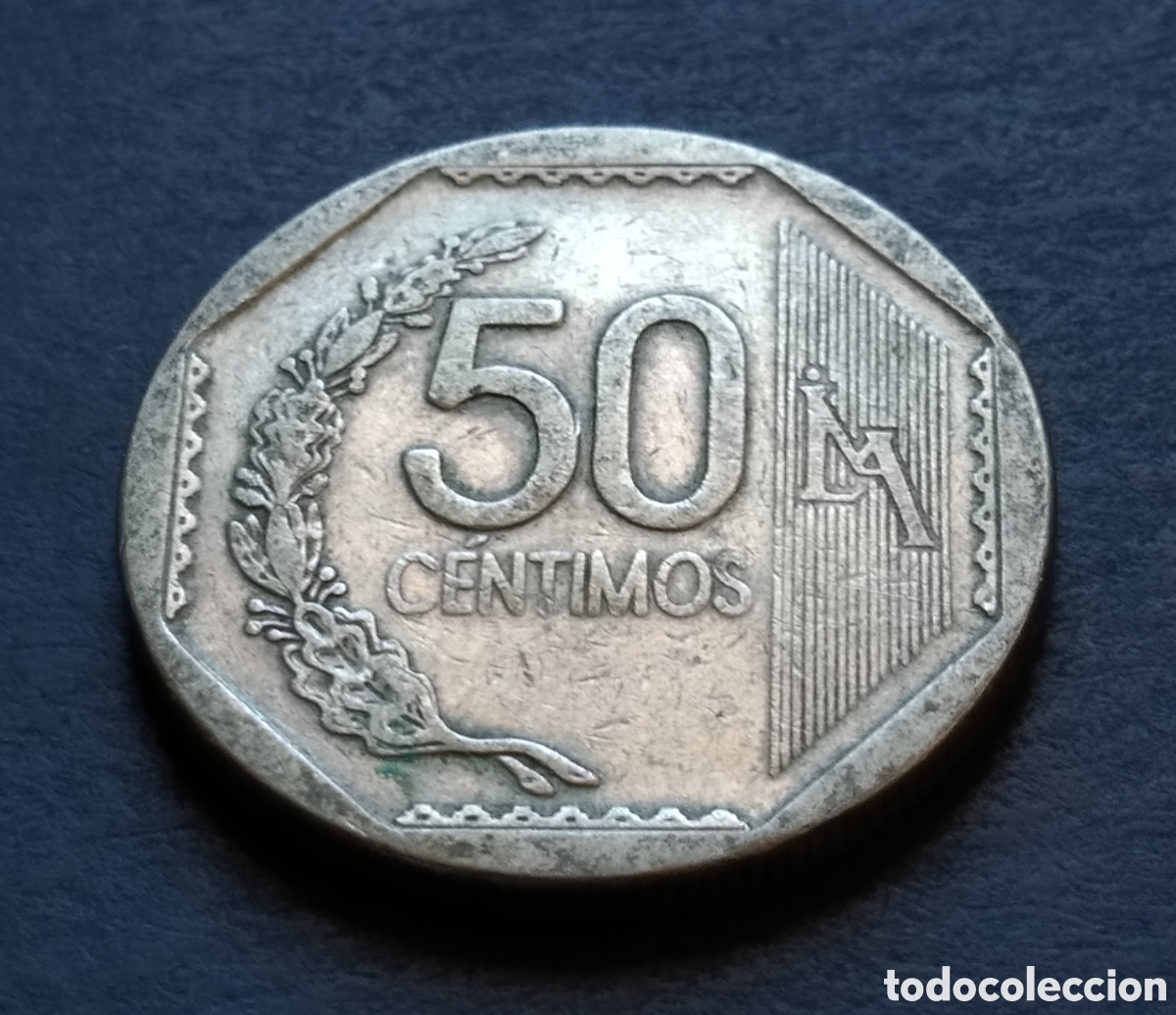 Monedas antiguas de Am&eacute;rica: MONEDA - PER&Uacute; 50 CENTIMOS 2007 - Foto 3
