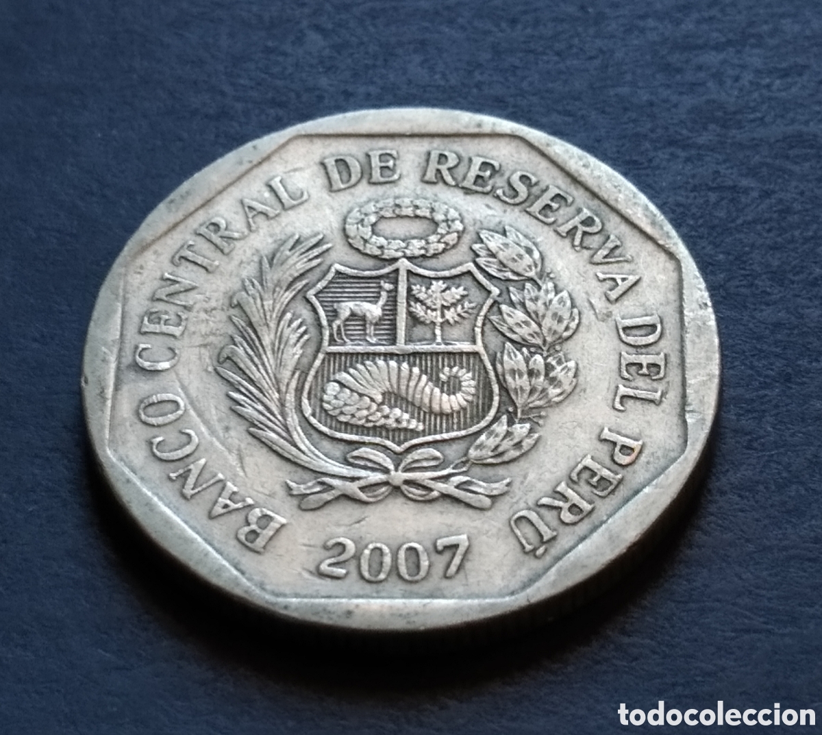 Monedas antiguas de Am&eacute;rica: MONEDA - PER&Uacute; 50 CENTIMOS 2007 - Foto 4