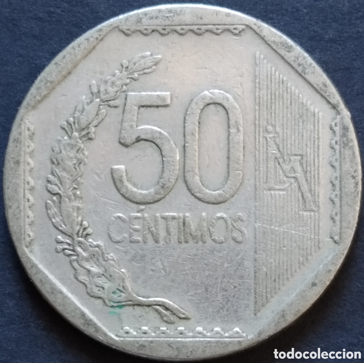 Monedas antiguas de Am&eacute;rica: MONEDA - PER&Uacute; 50 CENTIMOS 2007 - Foto 1