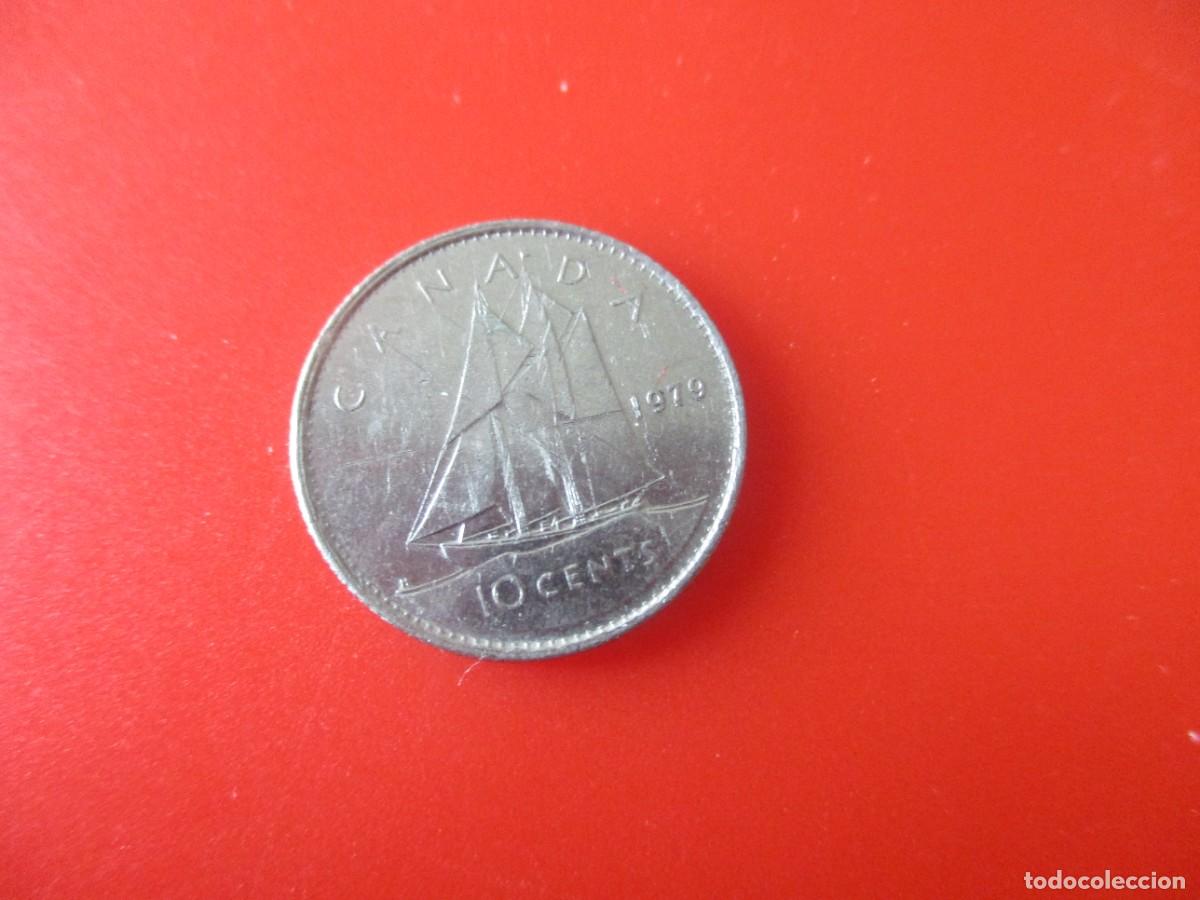 Monedas antiguas de Am&eacute;rica: Canada. 10 centimos 1979 - Foto 1