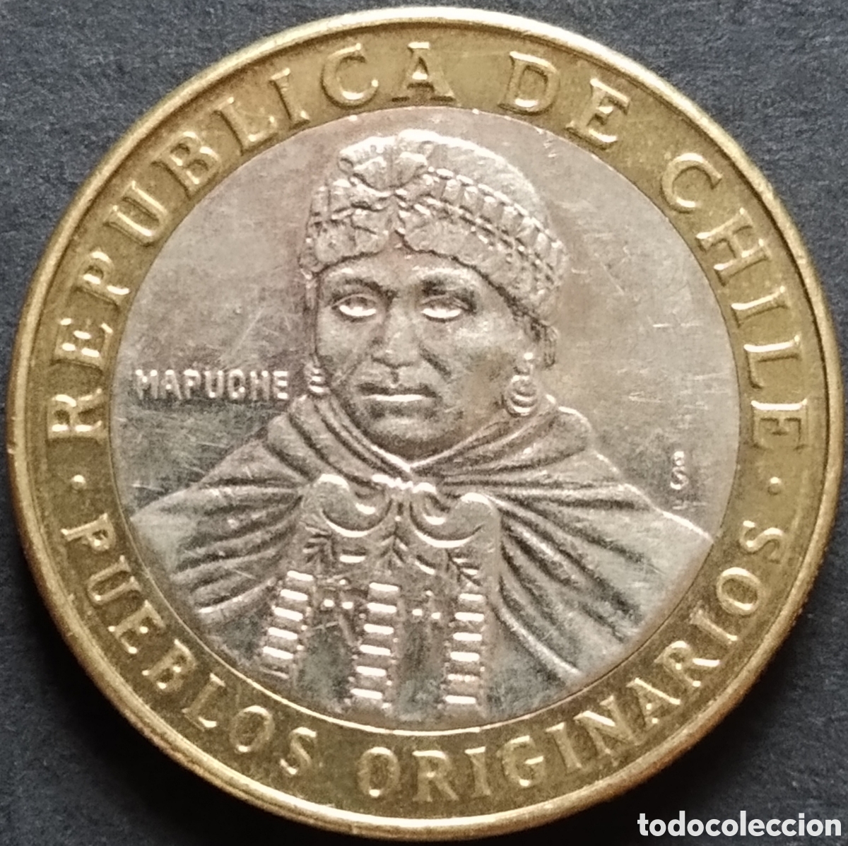 Monedas antiguas de Am&eacute;rica: MONEDA - CHILE 100 PESOS 2012 - Foto 2