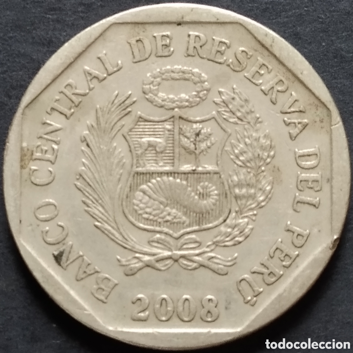 Monedas antiguas de Am&eacute;rica: MONEDA - PER&Uacute; 1 NUEVO SOL 2008 - Foto 2