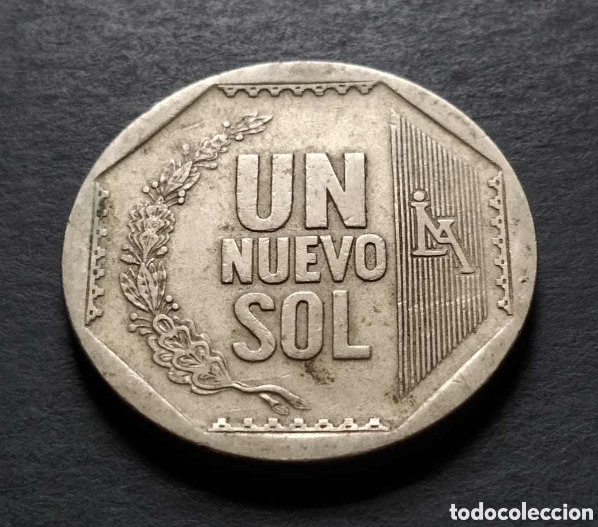 Monedas antiguas de Am&eacute;rica: MONEDA - PER&Uacute; 1 NUEVO SOL 2008 - Foto 3
