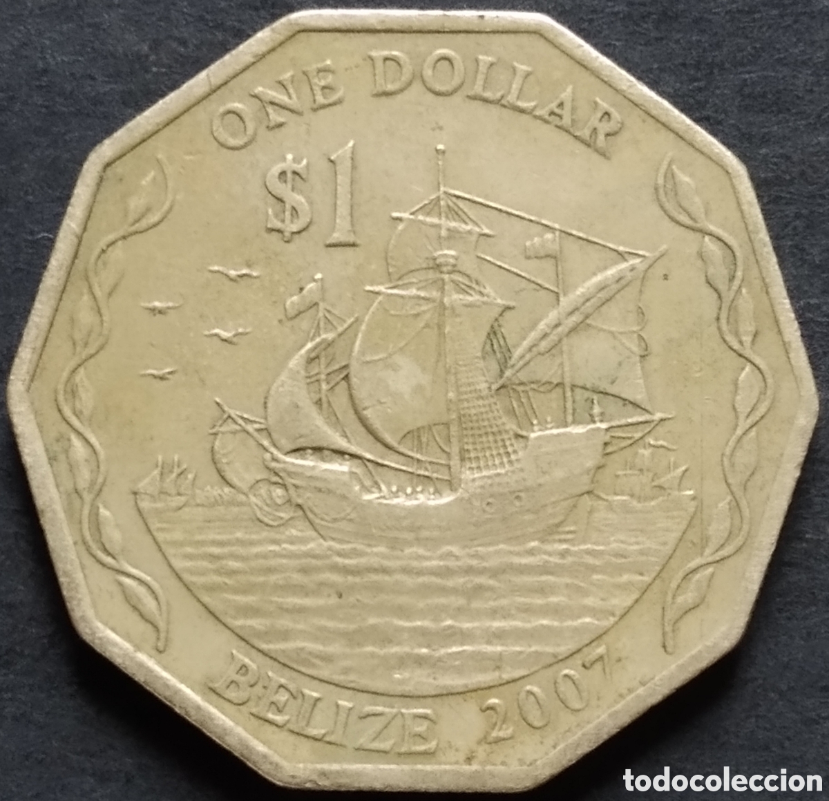 Monedas antiguas de Am&eacute;rica: MONEDA - BELICE / BELIZE 1 DOLLAR 2007 - Foto 1