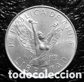 Monedas antiguas de Am&eacute;rica: 10 PESOS CHILE 1979. - Foto 1