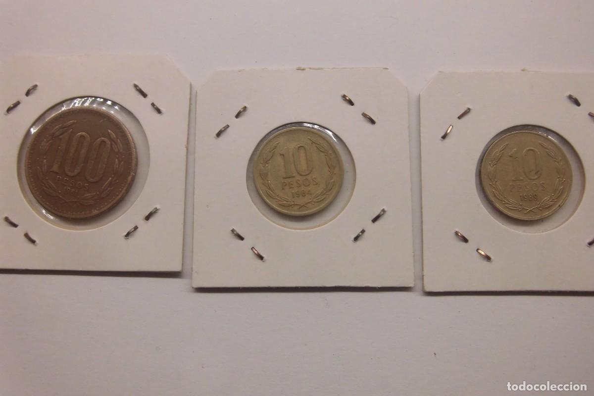Monedas antiguas de Am&eacute;rica: MONEDAS CHILE 10 PESOS - Foto 2