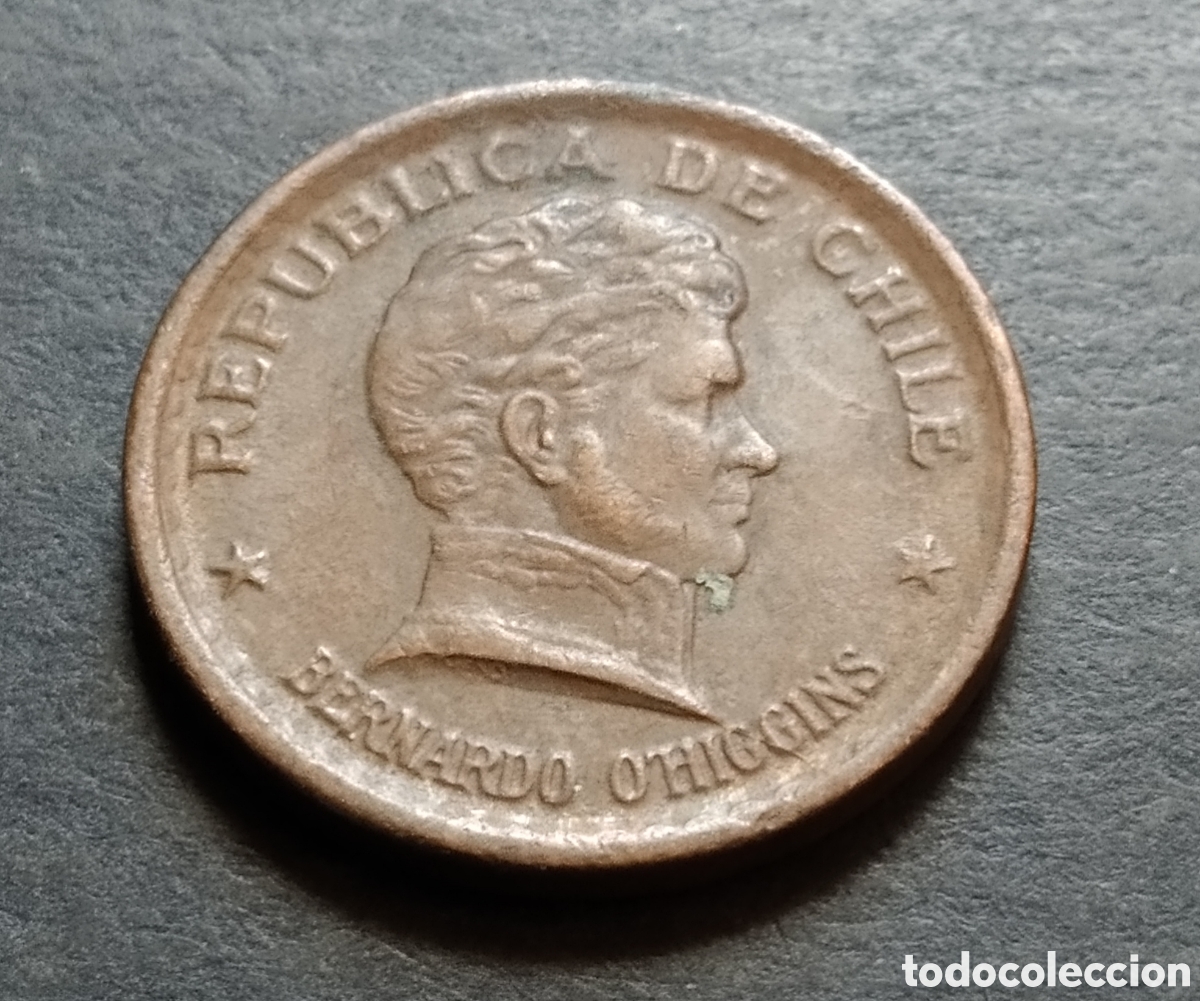 Monedas antiguas de Am&eacute;rica: MONEDA - CHILE 20 CENTAVOS 1951 - Foto 4
