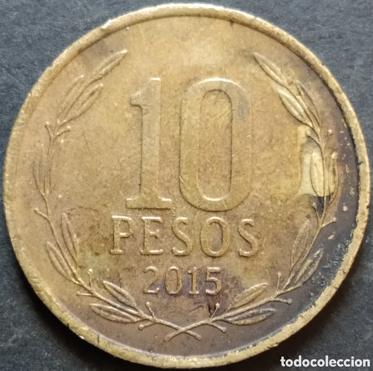 Monedas antiguas de Am&eacute;rica: MONEDA - CHILE 10 PESOS 2015 - Foto 1