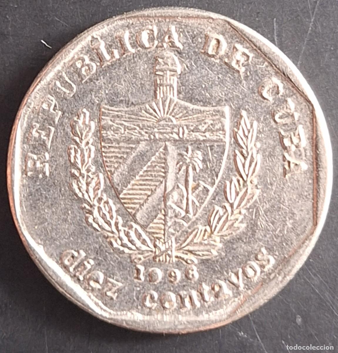 Monedas antiguas de Am&eacute;rica: 10 Centavos 1996 - Cuba - Foto 1