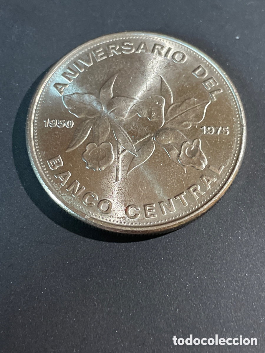 Monedas antiguas de Am&eacute;rica: Moneda 20 colones a&ntilde;o 1975 - Foto 1
