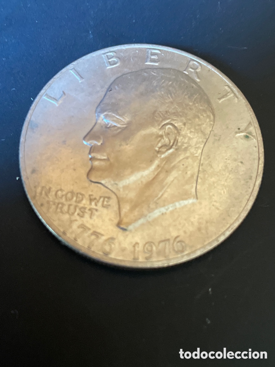 Monedas antiguas de Am&eacute;rica: Moneda 1 d&oacute;lar a&ntilde;o 1976 - Foto 1