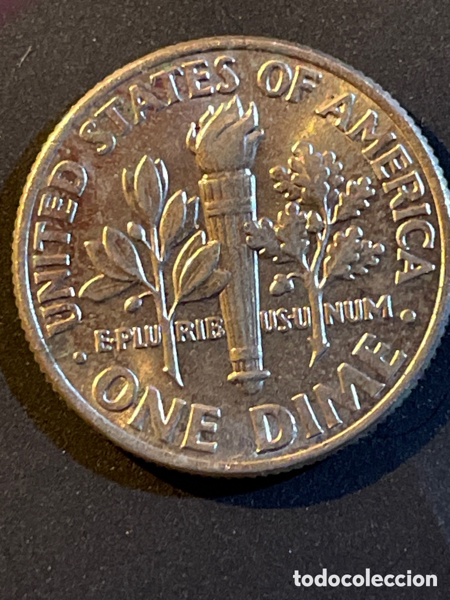 Monedas antiguas de Am&eacute;rica: 1 DIME EEUU A&Ntilde;O 2001 - Foto 2