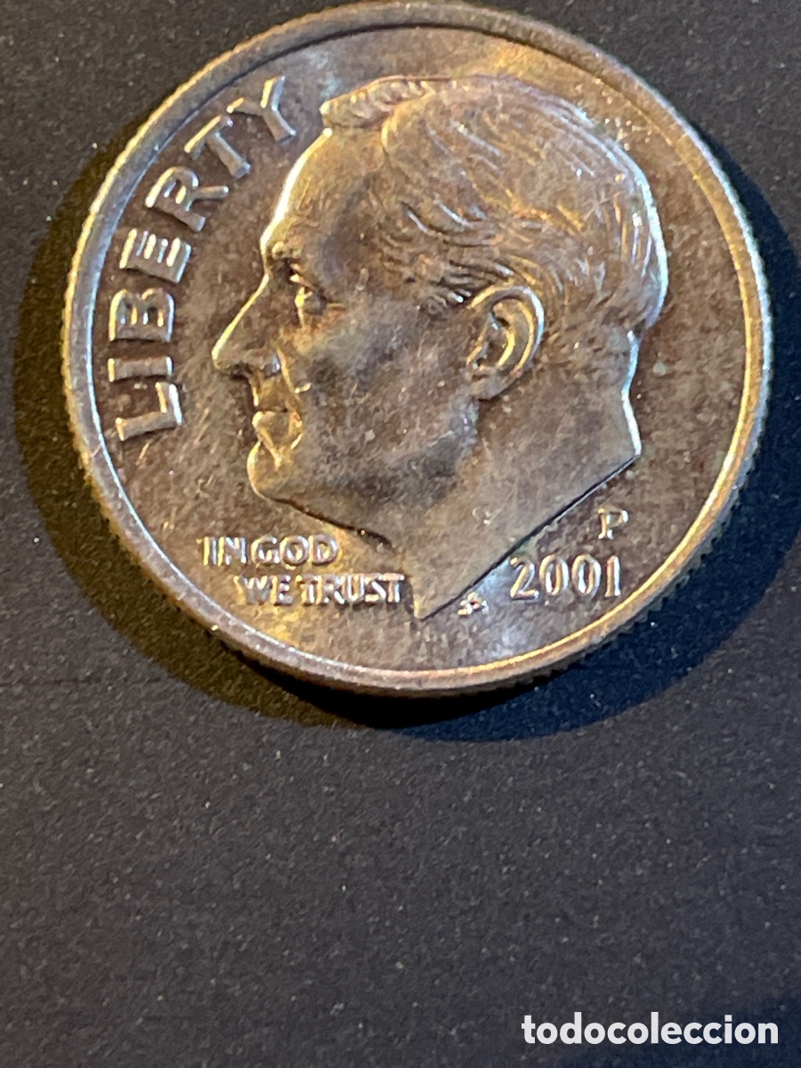 Monedas antiguas de Am&eacute;rica: 1 DIME EEUU A&Ntilde;O 2001 - Foto 1
