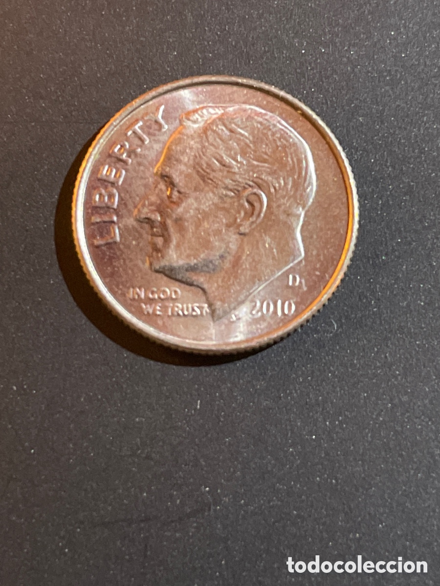 Monedas antiguas de Am&eacute;rica: ONE dime. EEUU a&ntilde;o 2010 - Foto 1