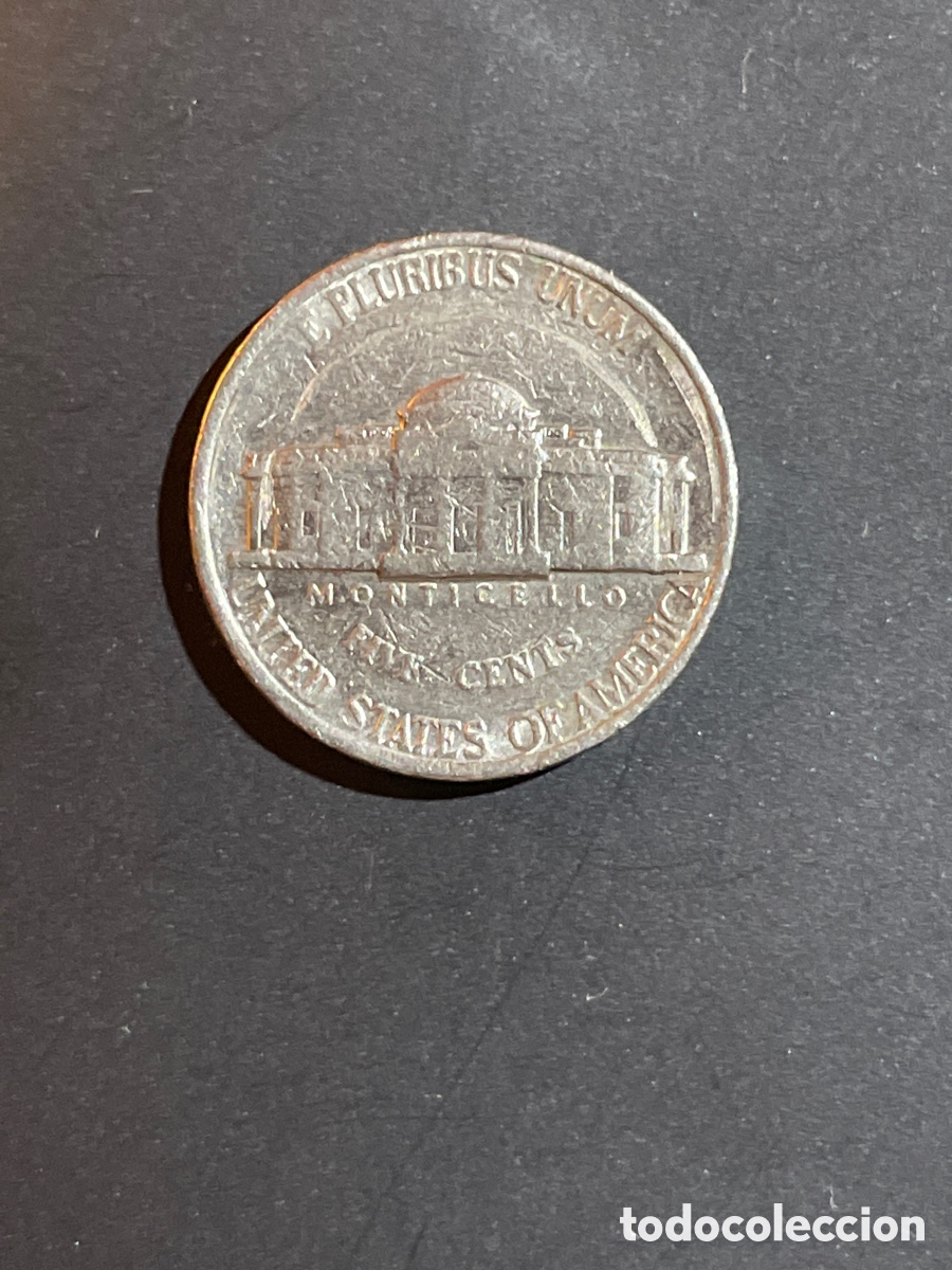 Monedas antiguas de Am&eacute;rica: EEUU 5 cents a&ntilde;o 1987 - Foto 2