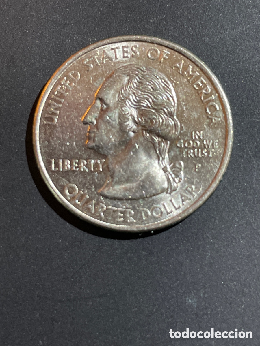 Monedas antiguas de Am&eacute;rica: 1/4 d&oacute;lar a&ntilde;o 2000 EEUU - Foto 2