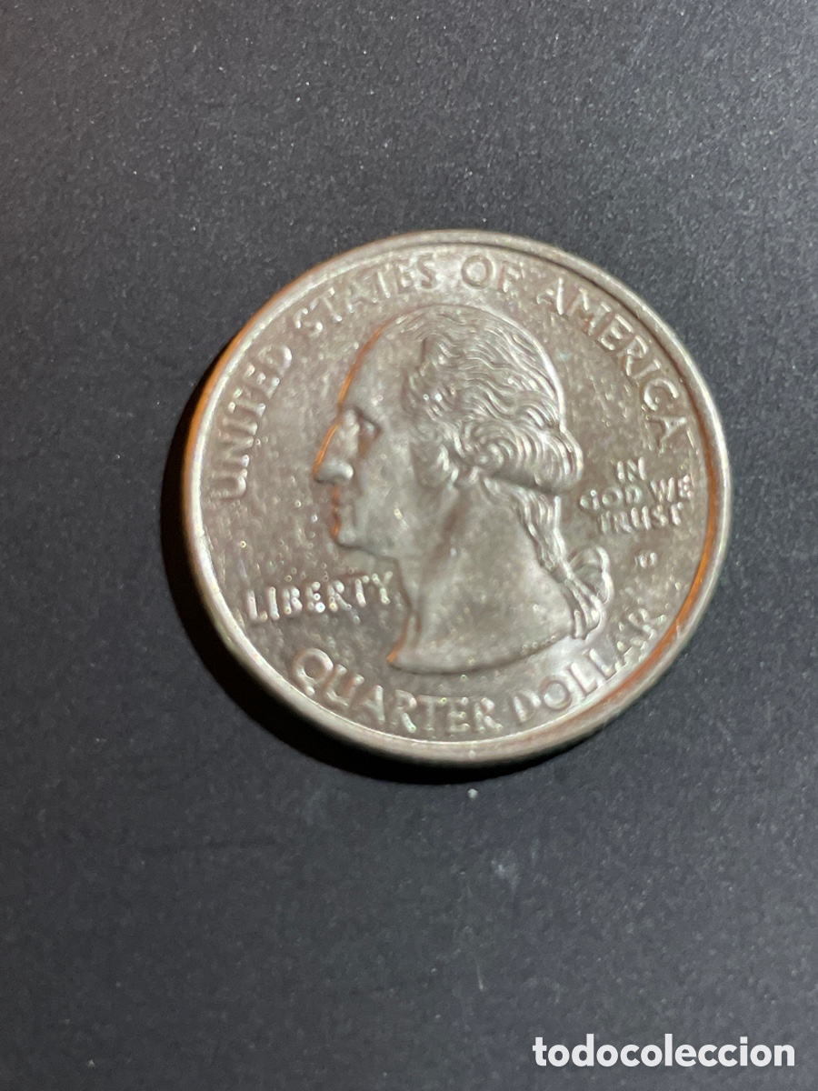 Monedas antiguas de Am&eacute;rica: 1/4 d&oacute;lar a&ntilde;o 2000 EEUU - Foto 2