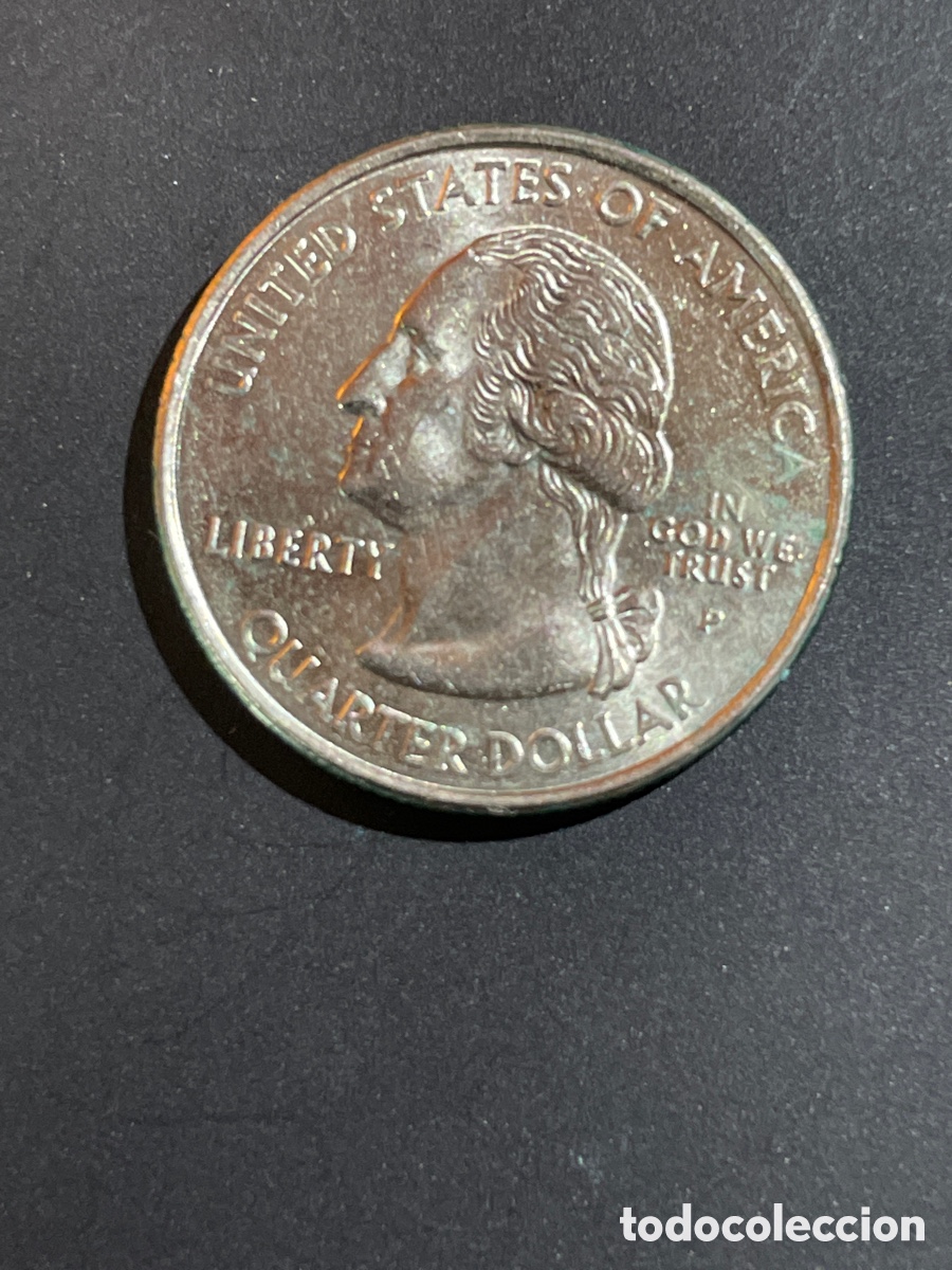 Monedas antiguas de Am&eacute;rica: 1/4 d&oacute;lar a&ntilde;o 2000 EEUU - Foto 2