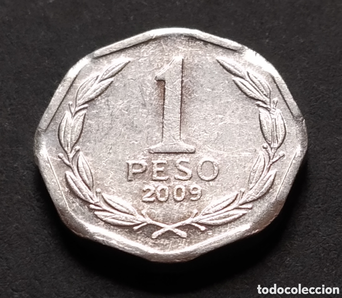 Monedas antiguas de Am&eacute;rica: MONEDA - CHILE 1 PESO 2009 - Foto 3