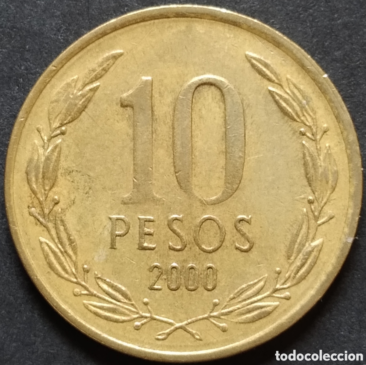 Monedas antiguas de Am&eacute;rica: MONEDA - CHILE 10 PESOS 2000 - Foto 1