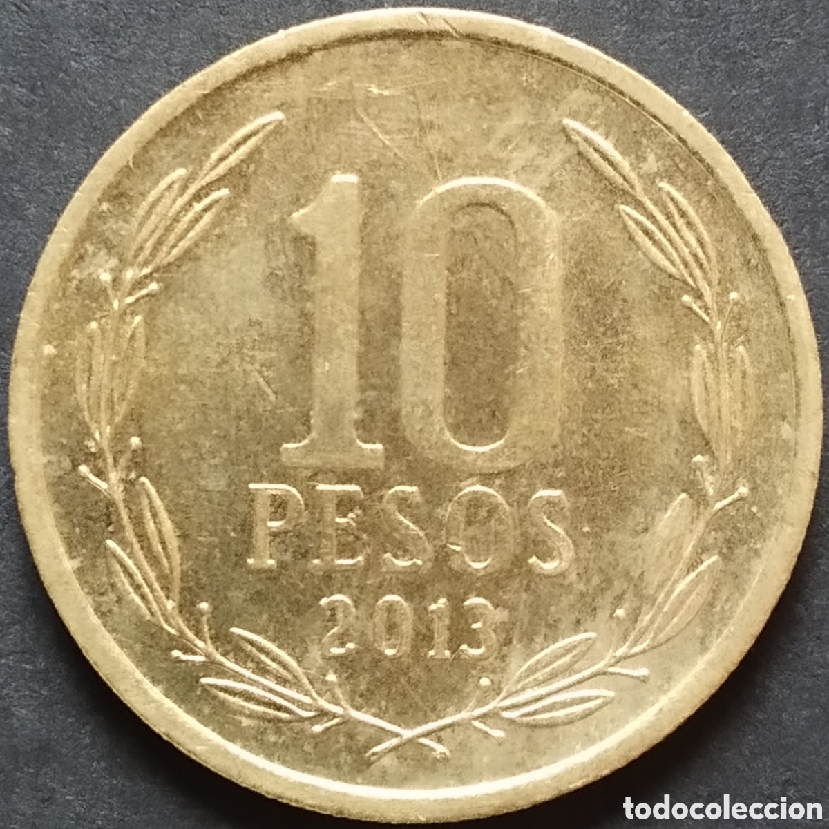 Monedas antiguas de Am&eacute;rica: MONEDA - CHILE 10 PESOS 2013 - Foto 1