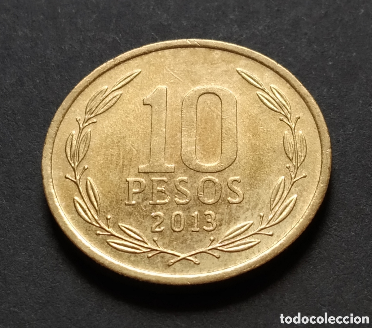 Monedas antiguas de Am&eacute;rica: MONEDA - CHILE 10 PESOS 2013 - Foto 3