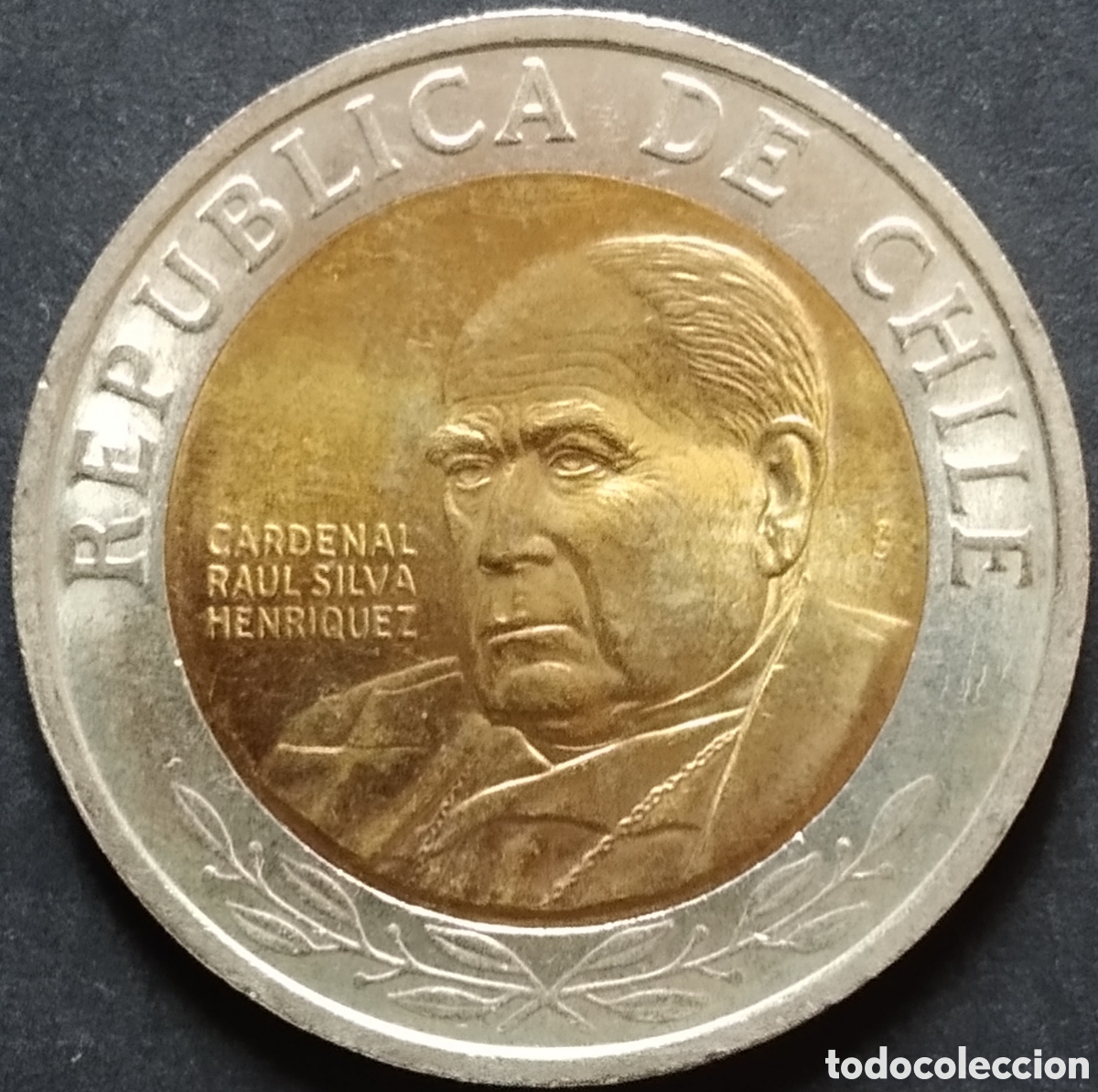 Monedas antiguas de Am&eacute;rica: MONEDA - CHILE 500 PESOS 2011 - Foto 2