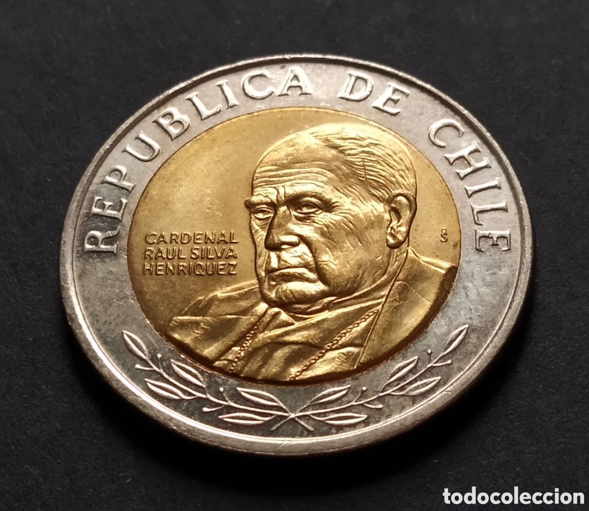 Monedas antiguas de Am&eacute;rica: MONEDA - CHILE 500 PESOS 2015 - Foto 4