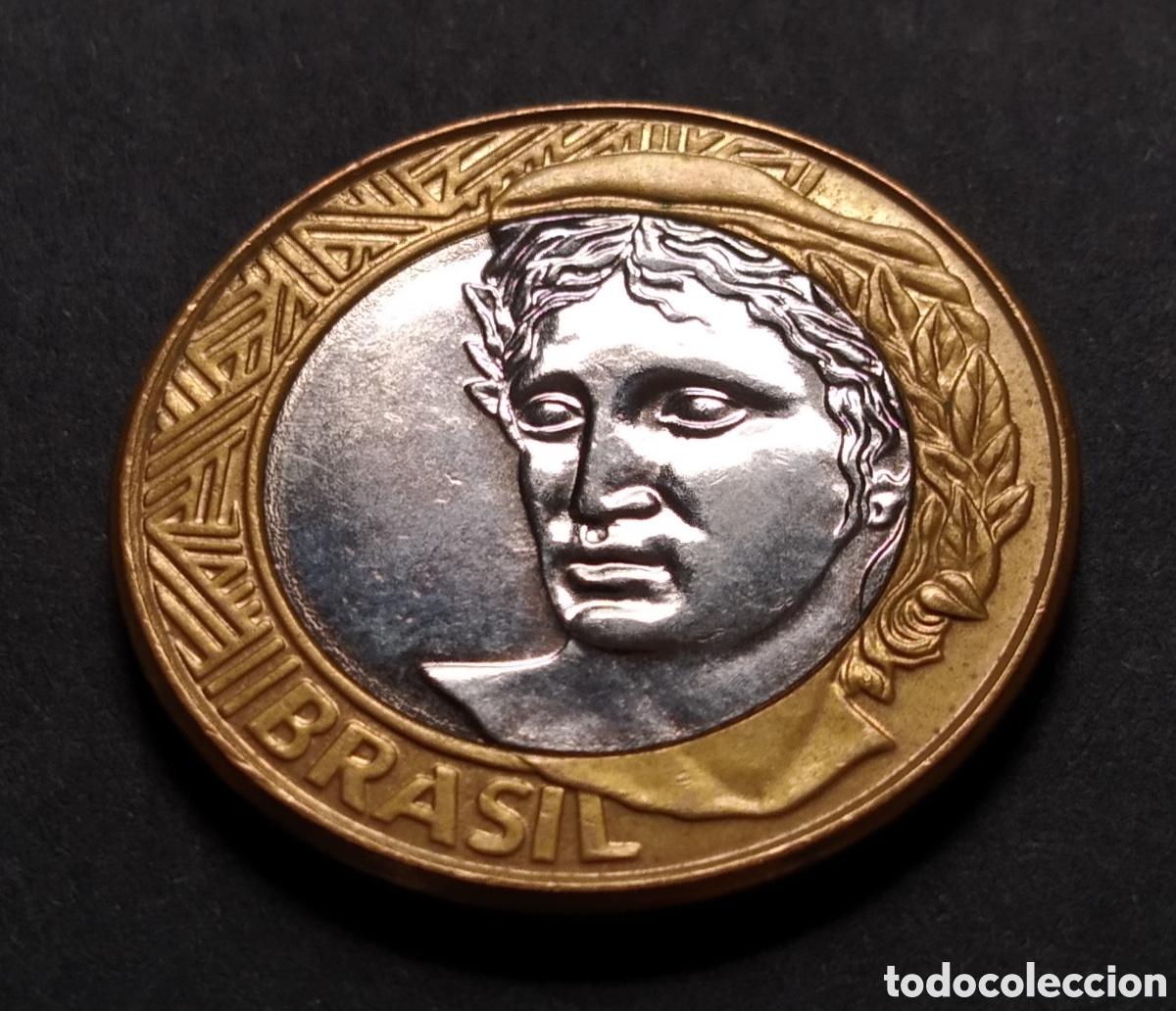 Monedas antiguas de Am&eacute;rica: MONEDA - BRASIL 1 REAL 2003 - Foto 4