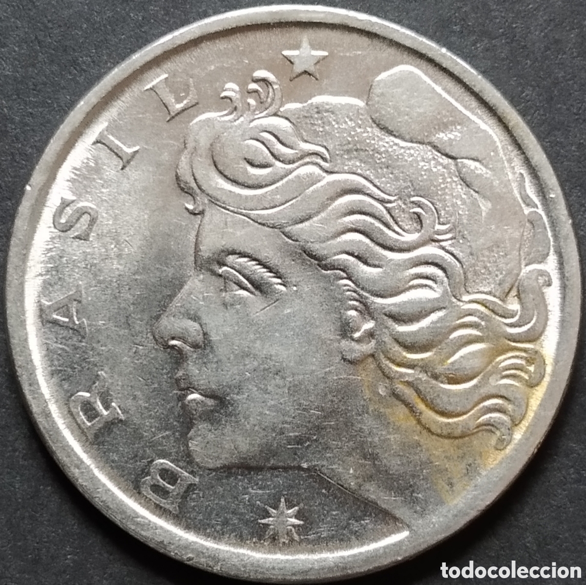 Monedas antiguas de Am&eacute;rica: MONEDA - BRASIL 50 CENTAVOS 1976 - Foto 2