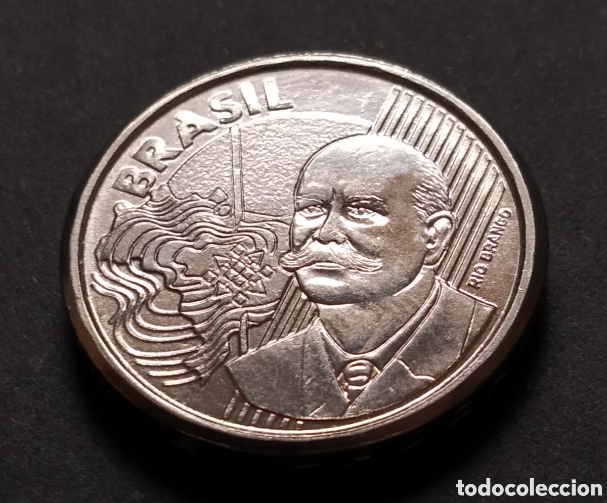 Monedas antiguas de Am&eacute;rica: MONEDA - BRASIL 50 CENTAVOS 2005 - Foto 4