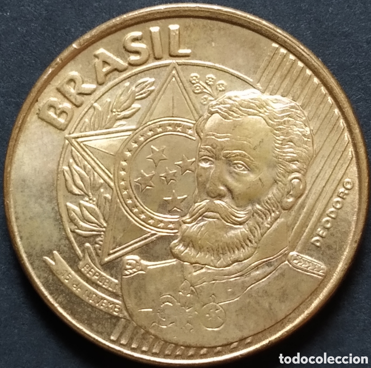 Monedas antiguas de Am&eacute;rica: MONEDA - BRASIL 25 CENTAVOS 2005 - Foto 2