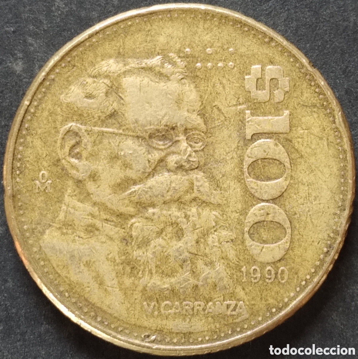 Monnaies anciennes d'Am&eacute;rique: MONEDA - MEXICO 100 PESOS 1990