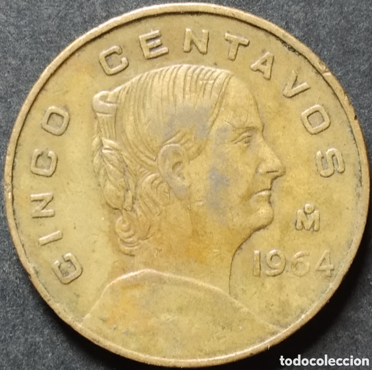 Old Coins of America: MONEDA - MEXICO 5 CENTAVOS 1964