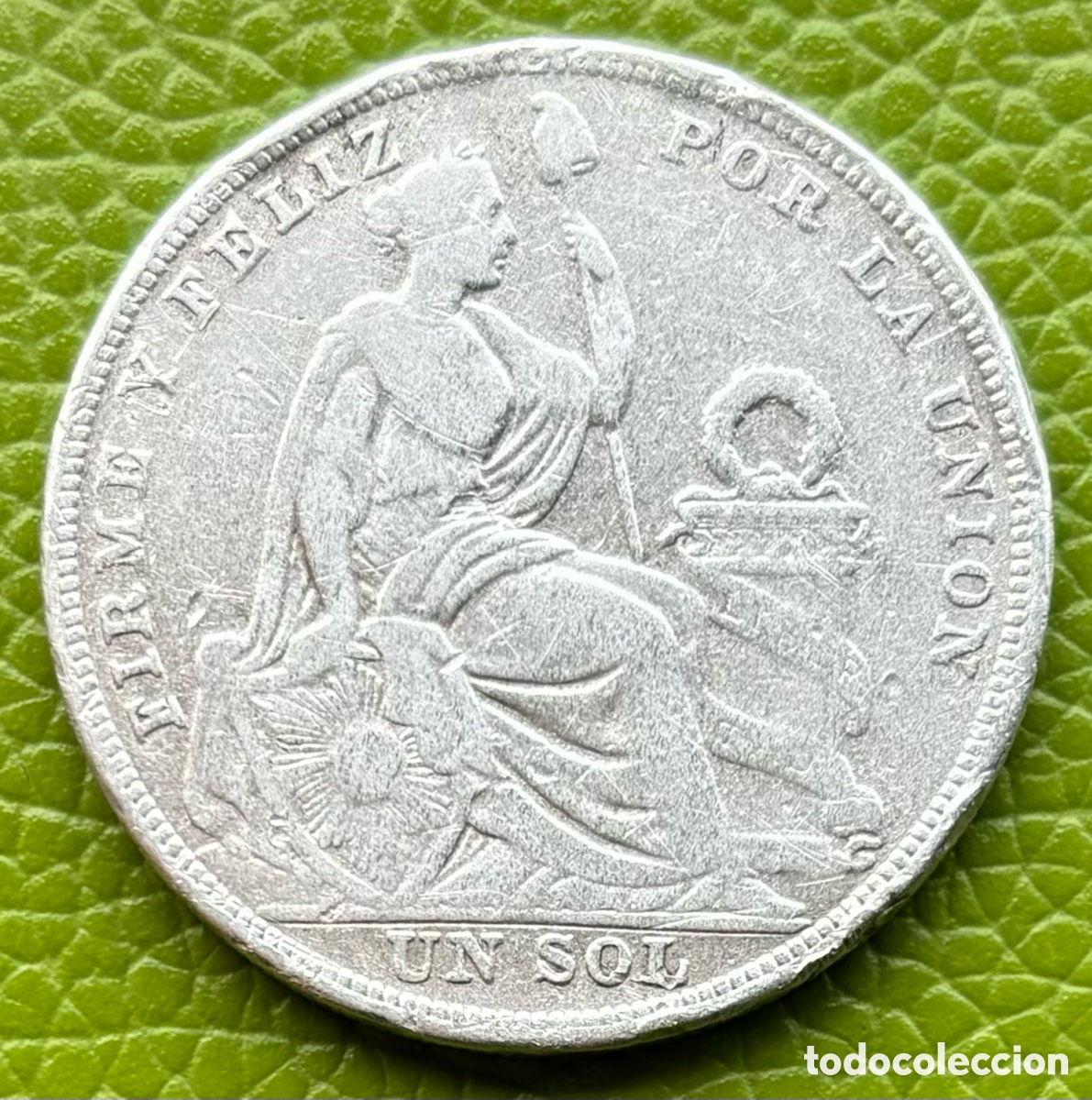 Monedas antiguas de Am&eacute;rica: PER&Uacute;. UN SOL. 1923. PLATA - Foto 1