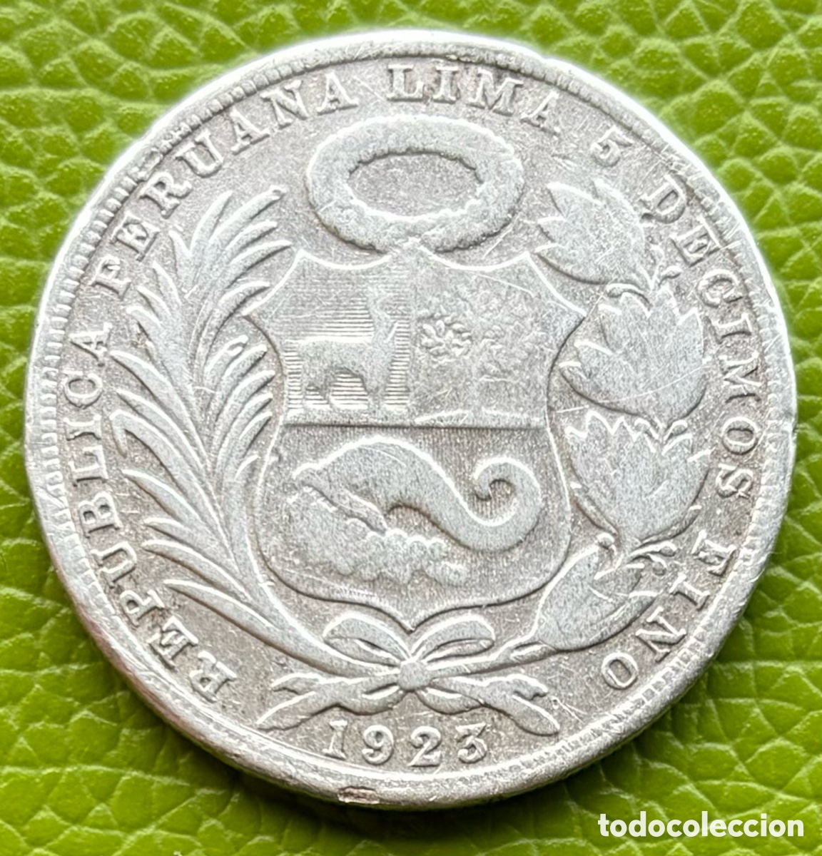 Monedas antiguas de Am&eacute;rica: PER&Uacute;. UN SOL. 1923. PLATA - Foto 2