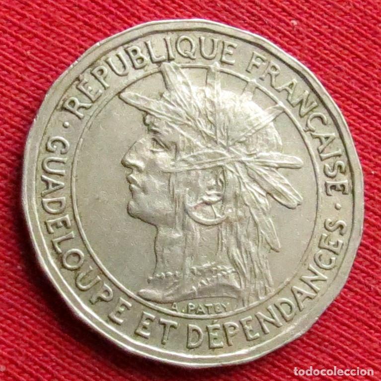 Monedas antiguas de Am&eacute;rica: Guadeloupe 50 centimes 1903